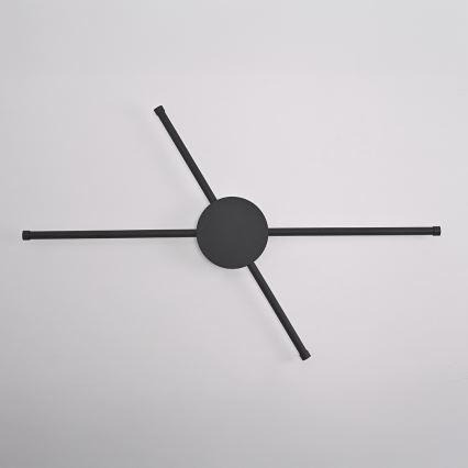Brilagi - LED Seinavalgusti LUGO QUATTRO LED/16W/230V must
