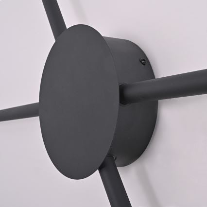 Brilagi - LED Seinavalgusti LUGO QUATTRO LED/16W/230V must