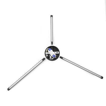 Brilagi - LED Seinavalgusti LUGO TRE LED/14W/230V must