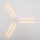 Brilagi - LED Seinavalgusti LUGO TRE LED/14W/230V valge