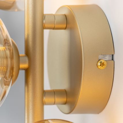 Brilagi - LED Seinavalgusti MILLA 3xG9/3W/230V kuldne