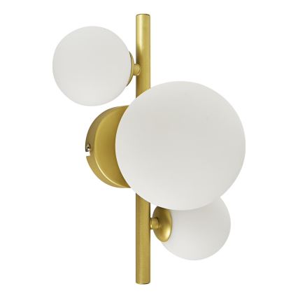 Brilagi - LED Seinavalgusti MILLA 3xG9/3W/230V kuldne/valge