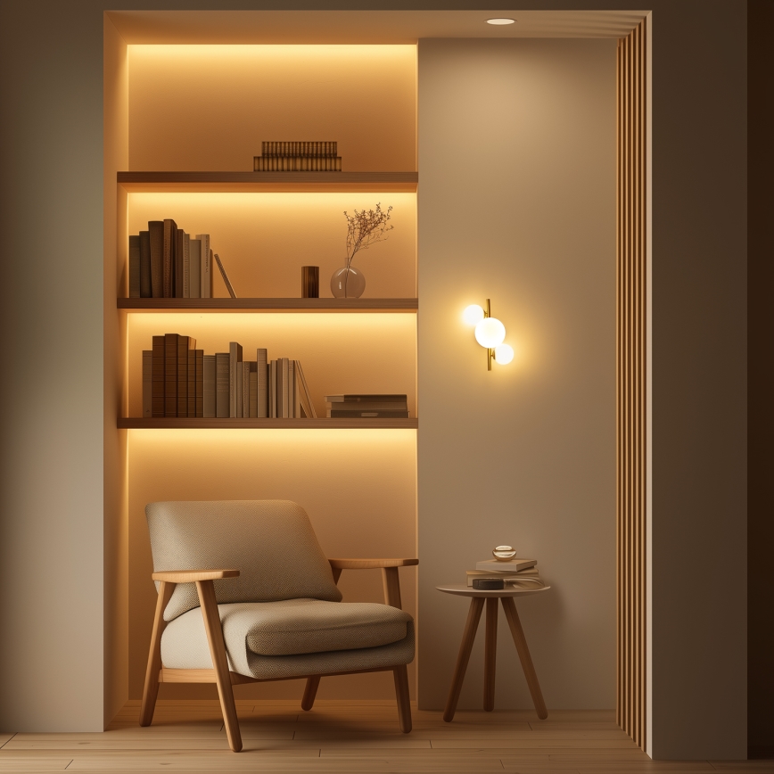 Brilagi - LED Seinavalgusti MILLA 3xG9/3W/230V kuldne/valge