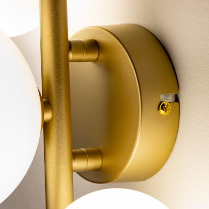 Brilagi - LED Seinavalgusti MILLA 3xG9/3W/230V kuldne/valge