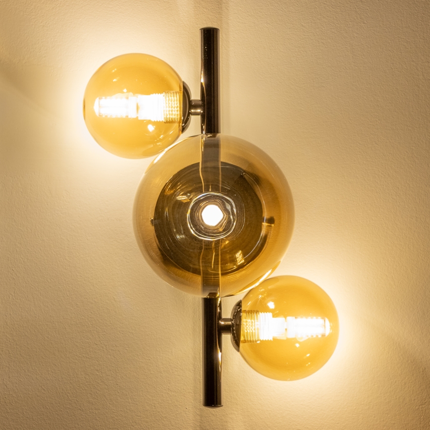 Brilagi - LED Seinavalgusti MILLA 3xG9/3W/230V läikiv kroom/kuldne