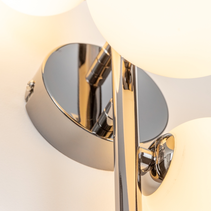 Brilagi - LED Seinavalgusti MILLA 3xG9/3W/230V läikiv kroom/valge