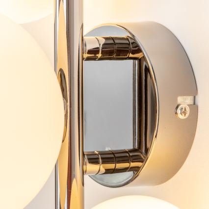 Brilagi - LED Seinavalgusti MILLA 3xG9/3W/230V läikiv kroom/valge