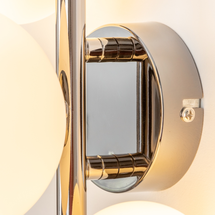 Brilagi - LED Seinavalgusti MILLA 3xG9/3W/230V läikiv kroom/valge