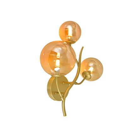 Brilagi - LED Seinavalgusti MISTEL 3xG9/3W/230V kuldne