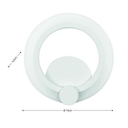 Brilagi - LED Seinavalgusti MODERN MINI LED/16W/230V 3000/4000/6000K