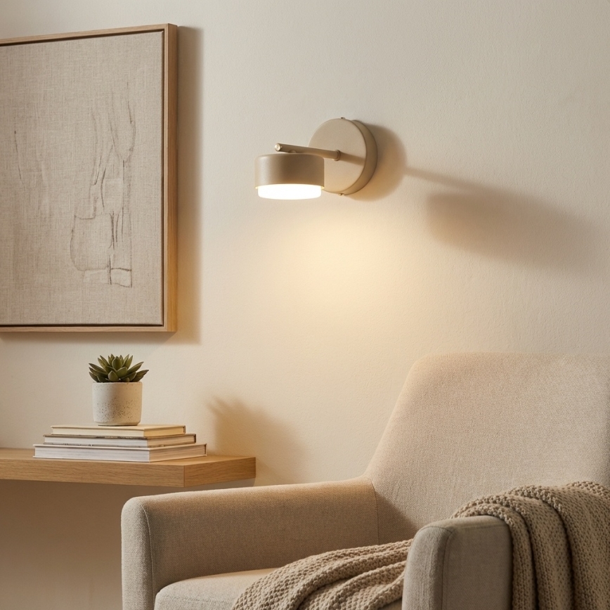 Brilagi - LED seinavalgusti MONO 1xGX53/12W/230V beež