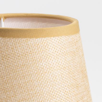 Brilagi - LED Paindlik seinalamp NUBILA WOOD 1xE27/25W/230V + LED/3W tamm/helepruun