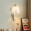 Brilagi - LED Seinavalgusti RAYA 1xE14/40W/230V + LED/3W valge/matt kroom