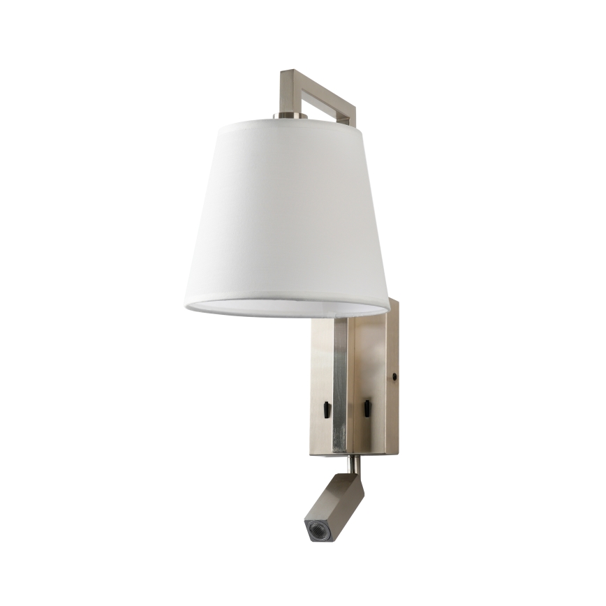Brilagi - LED Seinavalgusti RAYA 1xE14/40W/230V + LED/3W valge/matt kroom