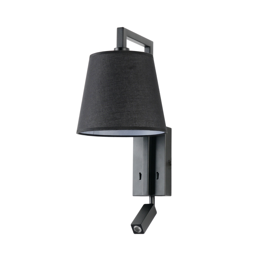 Brilagi - LED Seinavalgusti RAYAS 1xE14/40W/230V + LED/3W must