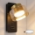 Brilagi - LED Seinavalgusti USB-pordiga AURA LUX 1xGX53/30W/230V must/kuldne