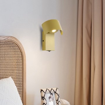 Brilagi - LED Seinavalgusti VASTO LED/3W/230V kollane