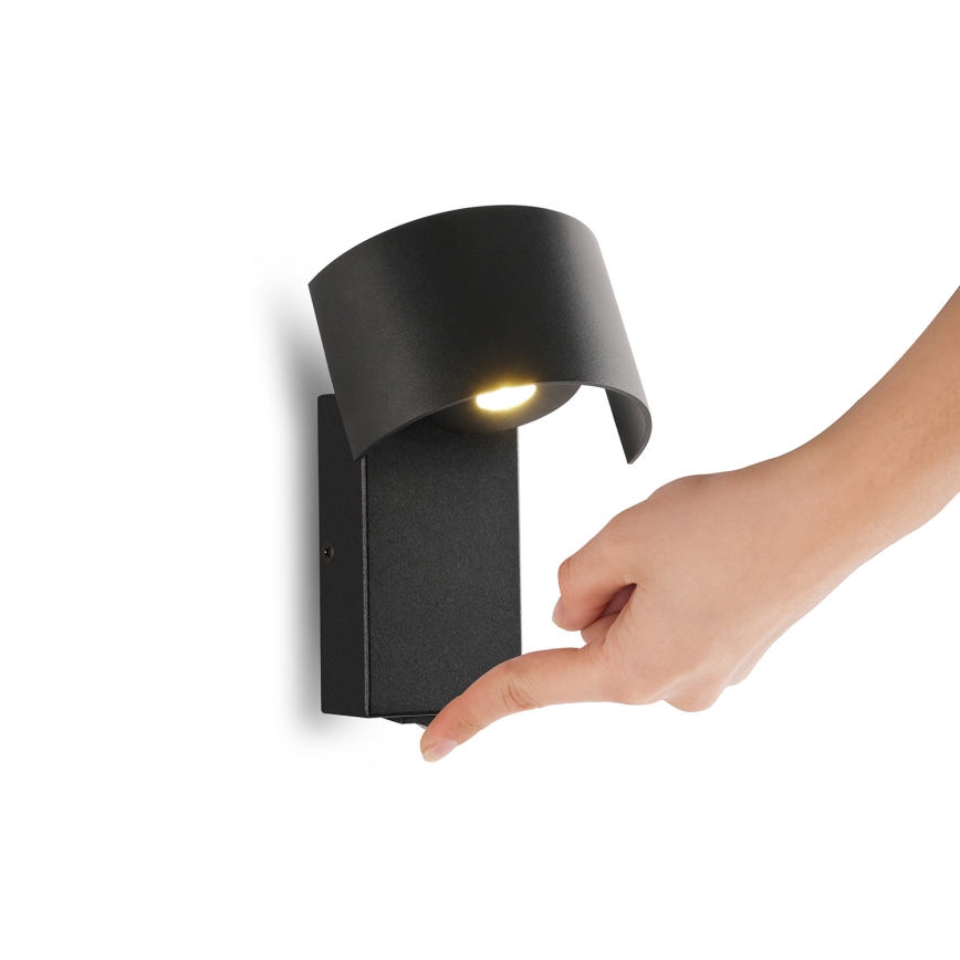 Brilagi - LED Seinavalgusti VASTO LED/3W/230V must