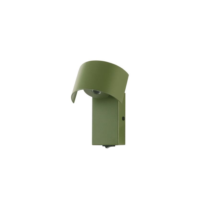 Brilagi - LED Seinavalgusti VASTO LED/3W/230V roheline
