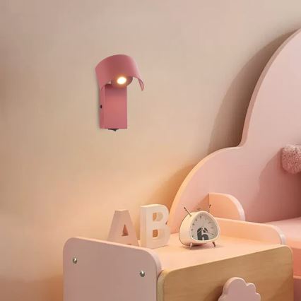 Brilagi - LED seinavalgusti VASTO LED/3W/230V roosa