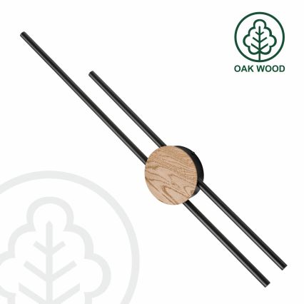 Brilagi - LED Seinavalgusti WOODY COLLINE LED/15W/230V 80 cm tamm