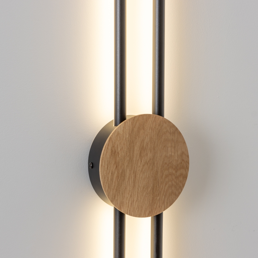 Brilagi - LED Seinavalgusti WOODY COLLINE LED/15W/230V 80 cm tamm