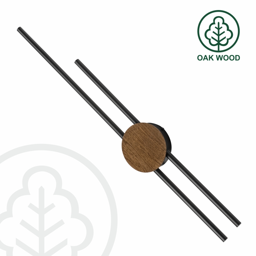Brilagi - LED Seinavalgusti WOODY COLLINE LED/15W/230V 80 cm tamm