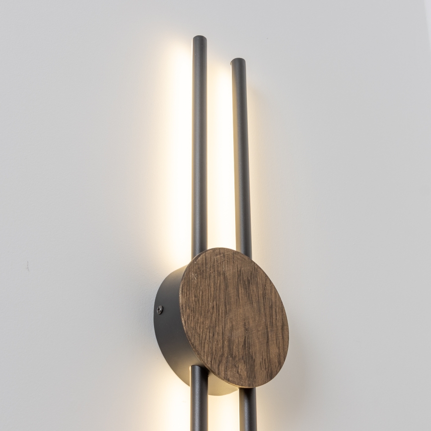 Brilagi - LED Seinavalgusti WOODY COLLINE LED/15W/230V 80 cm tamm