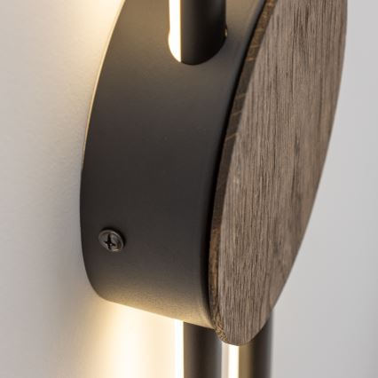 Brilagi - LED Seinavalgusti WOODY COLLINE LED/15W/230V 80 cm tamm