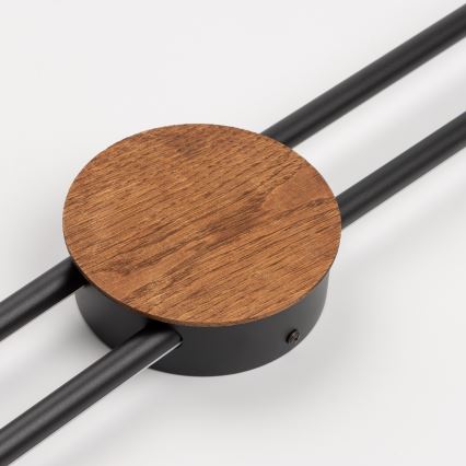 Brilagi - LED Seinavalgusti WOODY COLLINE LED/15W/230V 80 cm tamm kirss