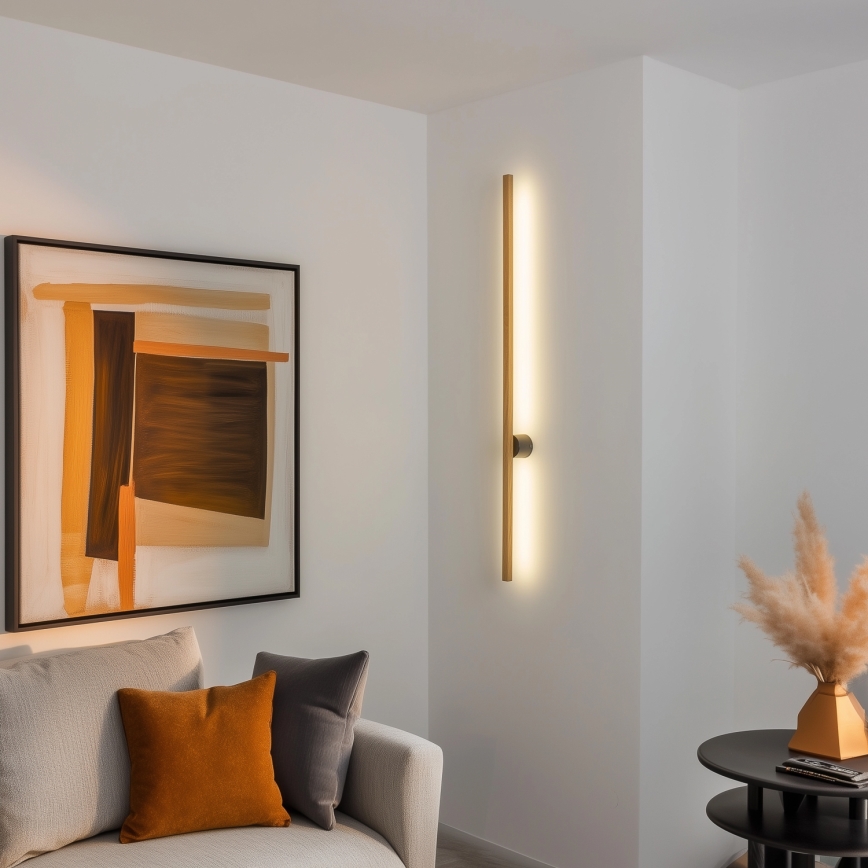 Brilagi - LED Seinavalgusti WOODY LINE LED/12W/230V 120 cm tamm