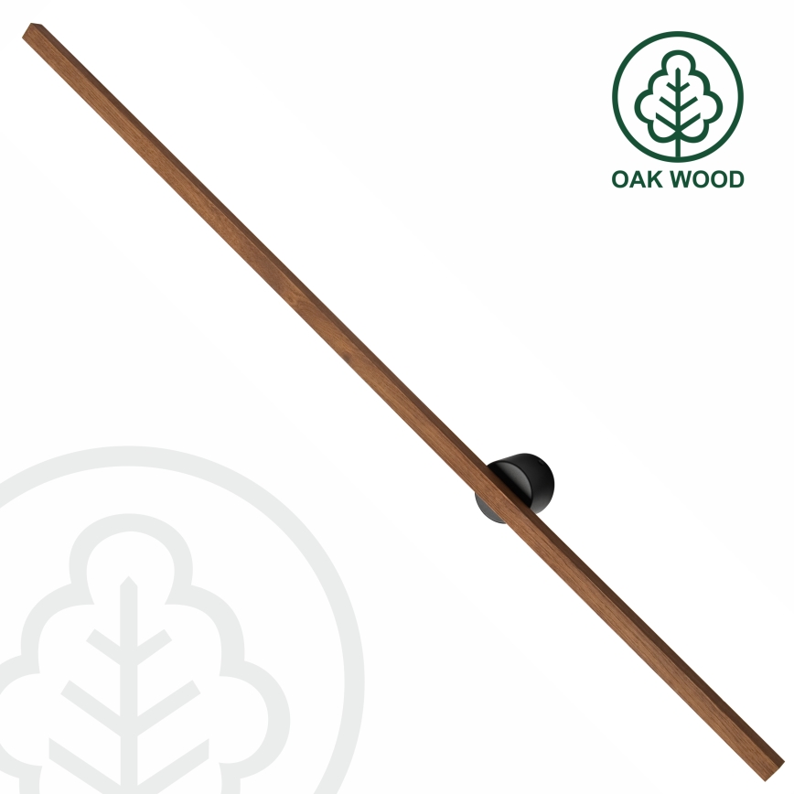 Brilagi - LED Seinavalgusti WOODY LINE LED/12W/230V 120 cm tamm kirss