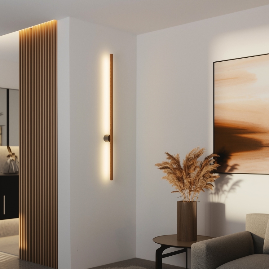 Brilagi - LED-seinavalgusti WOODY LINE LED/7W/230V 4000K 60 cm tamm kirsipuu