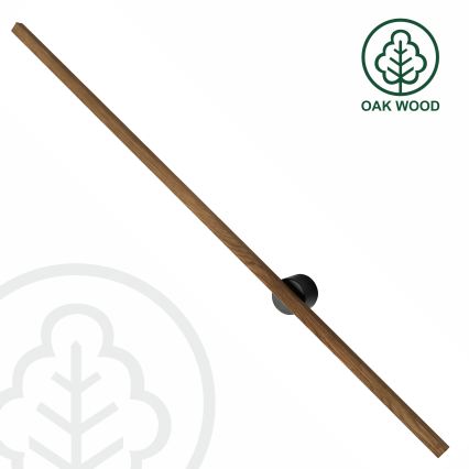 Brilagi - LED seinavalgusti WOODY LINE LED/7W/230V 4000K 60 cm tamm pähkel