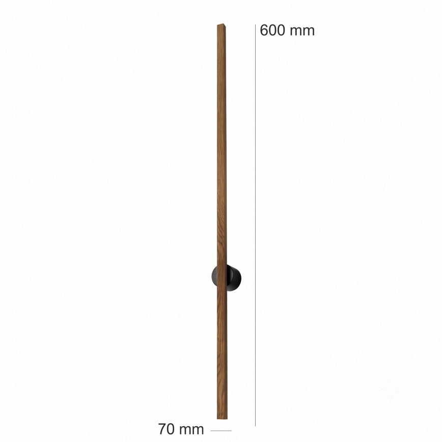 BRILAGI - LED seinavalgusti WOODY LINE LED/7W/230V 4000K 60 cm tamm pähkel