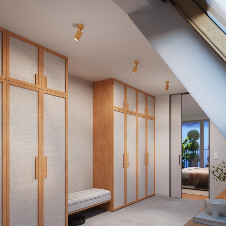 Brilagi - LED-spott CRESTO 1xGU10/10W/230V kuldne