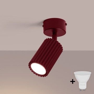 Brilagi - LED spottvalgusti CRESTO 1xGU10/10W/230V bordoopunane