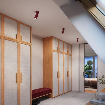 Brilagi - LED spottvalgusti CRESTO 1xGU10/10W/230V bordoopunane