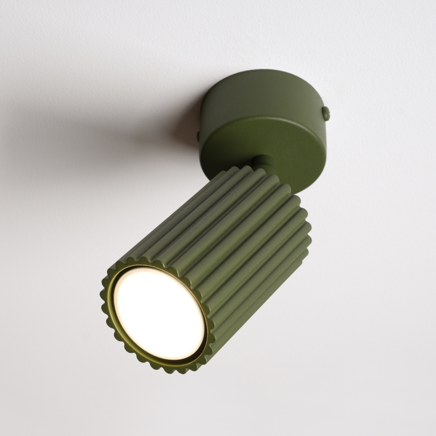 Brilagi - LED-spottvalgusti CRESTO 1xGU10/10W/230V roheline