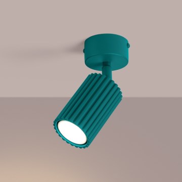 Brilagi - LED-spottvalgusti CRESTO 1xGU10/10W/230V türkiissinine