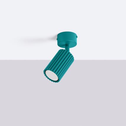 Brilagi - LED-spottvalgusti CRESTO 1xGU10/10W/230V türkiissinine