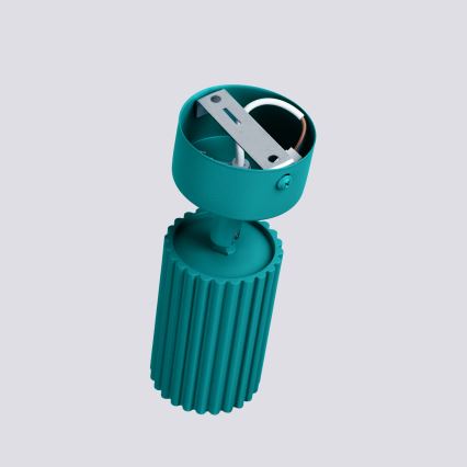 Brilagi - LED-spottvalgusti CRESTO 1xGU10/10W/230V türkiissinine