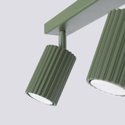 Brilagi - LED-spottvalgusti CRESTO 2xGU10/10W/230V roheline