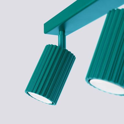 Brilagi - LED-spottvalgusti CRESTO 2xGU10/10W/230V türkiissinine