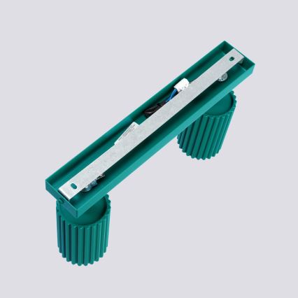 Brilagi - LED-spottvalgusti CRESTO 2xGU10/10W/230V türkiissinine