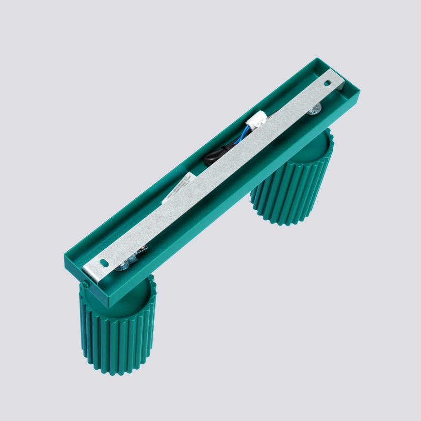 Brilagi - LED-spottvalgusti CRESTO 2xGU10/10W/230V türkiissinine