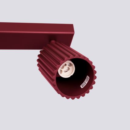 Brilagi - LED spottvalgusti CRESTO 3xGU10/10W/230V bordoopunane