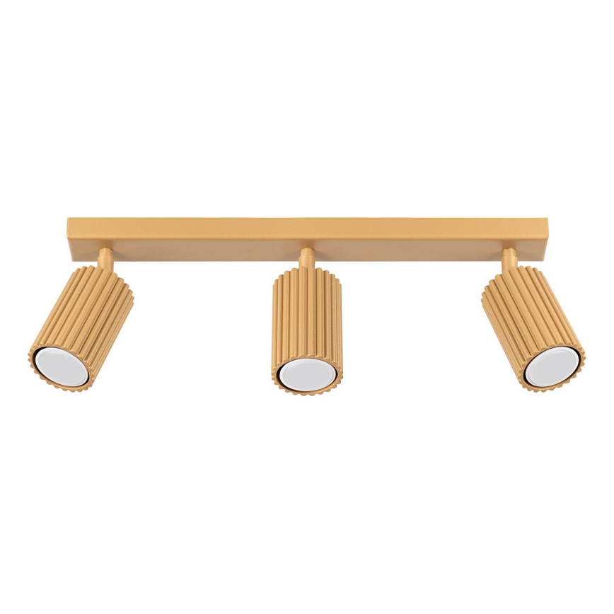 Brilagi - LED-spottvalgusti CRESTO 3xGU10/10W/230V kuldne