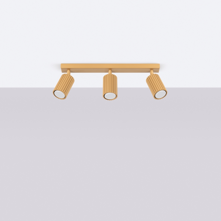 Brilagi - LED-spottvalgusti CRESTO 3xGU10/10W/230V kuldne