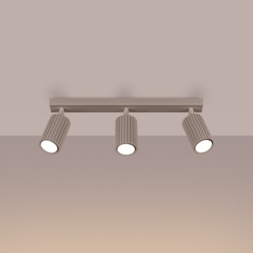 Brilagi - LED-spottvalgusti CRESTO 3xGU10/10W/230V tuhkbeež